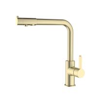 Смеситель для кухни Timo Hette 1026/17F с подключением к фильтру матовое золото