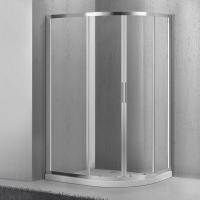Душевой угол BelBagno Sela SELA-RH-2-100/80-C-Cr прямоугольная-асимметричная  стекла , профиль 