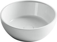 Раковина накладная круглая Ceramica Nova Element CN6021 фарфор цвет белый