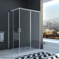Душевой угол Veconi Rovigo RV10-9080-01-C5 прямоугольный 90x80 стекла прозрачные, профиль хром
