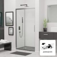 Душевая дверь RGW Leipzig LE-12 34121219-11 190 см стекла прозрачные, профиль хром