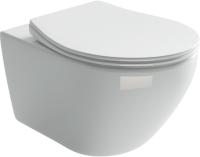 Унитаз подвесной Ceramica Nova Pearl CN8001 Rimless фарфор белый