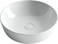 Раковина накладная круглая Ceramica Nova Element CN6013 фарфор цвет белый