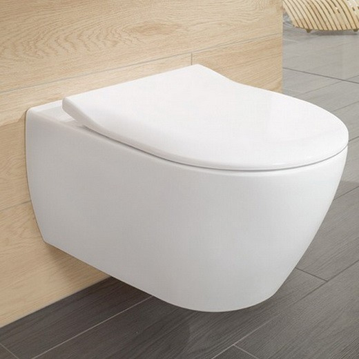 Унитаз подвесной Villeroy &amp; Boch Subway 2.0 5614R201 Rimless фарфор белый