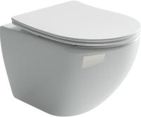 Унитаз подвесной Ceramica Nova Metropol CN4002 Rimless фарфор белый