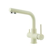 Смеситель для кухни Lemark Comfort LM3061PSH с подключением к фильтру шампань