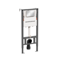 Инсталляция для подвесного унитаза Ceramica Nova Balance CN121002CH механическая