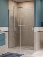 Душевая дверь BelBagno Soft Close-2 SOFT_CLOSE-2-BF-1-140-C-Cr 140 см стекла прозрачные, профиль хром