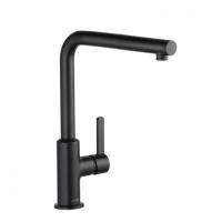 Смеситель для кухни Kludi L-ine S 408513975 без подключения к фильтру черный