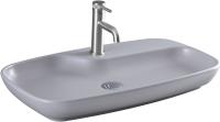 Раковина накладная прямоугольная Allen Brau Liberty 4.32011.AN керамика цвет серый