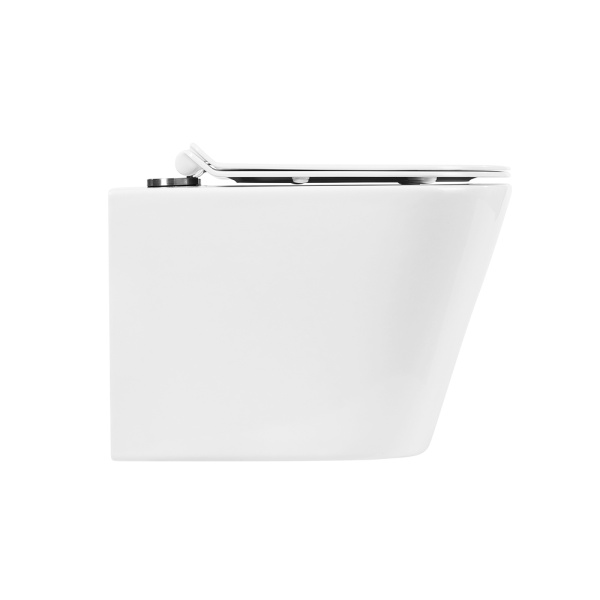 Унитаз подвесной BelBagno Flay-R BB053CHR Rimless фаянс белый