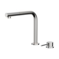 Смеситель для кухни Omoikiri Nara 2 Plus-S 4994369 с подключением к фильтру нержавеющая сталь