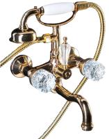Смеситель  Boheme Crystal 293-CRST настенный 
без термостата 
