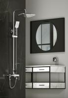 Душевая система со смесителем BelBagno Acqua ACQUA-VSCM-CRM монтаж настенная без термостата хром