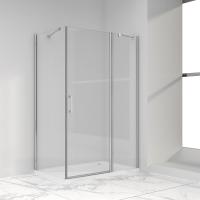 Душевой угол Vincea Orta VSR-1O9010CL прямоугольный 100x90 стекла прозрачные, профиль хром
