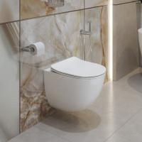 Унитаз подвесной BelBagno Amanda BB051CH-TOR-FC/SC Tornado фаянс белый