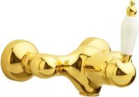 Смеситель для душа Boheme Tradizionale Oro 284 настенный 
без термостата золото