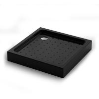 Душевой поддон низкий Veconi Tezeo acrylic TZ52B-100-C5 квадратный акрил 100x100 черный