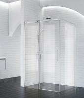 Душевой угол BelBagno Acqua ACQUA-AH-1-110/100-C-Cr прямоугольный 110x100 стекла прозрачные, профиль хром