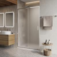 Душевая дверь BelBagno Luce LUCE-BF-1-120-P-Cr 120 см стекла рифленые, профиль хром