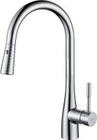 Смеситель для кухни D&K Rhein DA1462501C без подключения к фильтру хром