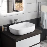 Раковина накладная прямоугольная Maretti Florenza FL13NS66-844 фарфор цвет белый