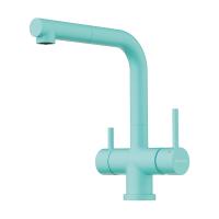 Смеситель для кухни Omoikiri Takamatsu-S 4994492 с подключением к фильтру azur blue