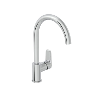 Смеситель для кухни VitrA Flow Soft A43419EXP без подключения к фильтру хром