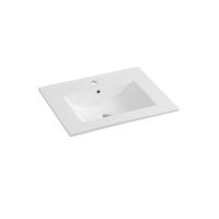 Раковина мебельная прямоугольная Vincea  VBS-13960 фарфор цвет белый