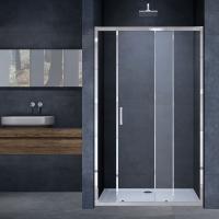 Душевая дверь Vincea Alpha VDS-3AL130CL 130 см стекла прозрачные, профиль хром