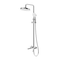 Душевая система со смесителем BelBagno Albano ALBANO-VSCM-CRM монтаж настенная без термостата хром