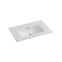 Раковина мебельная прямоугольная Vincea  VBS-13975 фарфор цвет белый