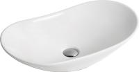 Раковина накладная овальная Ceramica Nova Element CN6015 фарфор цвет белый