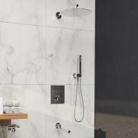 Душевая система со смесителем RGW Shower Panels 511408370-01 монтаж встраиваемая в стену с термостатом хром