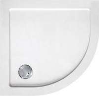 Душевой поддон низкий Cezares SMC TRAY-M-R-90-550-35-W четверть круга   белый