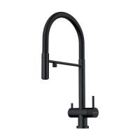 Смеситель для кухни Omoikiri Kanto 4994356 с подключением к фильтру графит