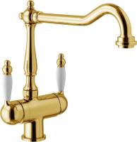 Смеситель для кухни Webert Byblos BY920802010 без подключения к фильтру золото