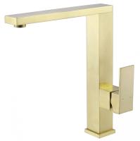 Смеситель для кухни Abber Daheim AF8214G без подключения к фильтру матовое золото