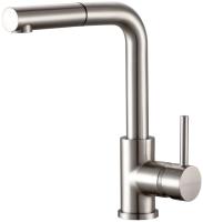 Смеситель для кухни Paulmark Kassel Ka214311-NI без подключения к фильтру никель