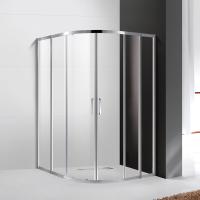 Душевой угол Cezares Molveno MOLVENO-R-22-90+30-C-Cr-IV четверть круга  стекла , профиль хром