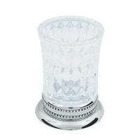 Стакан для зубных щеток Boheme Brillante 10441 настольный цвет Chrome