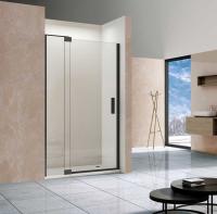Душевая дверь Vincea Extra VDP-1E1011CLB 100/110 см стекла прозрачные, профиль черный