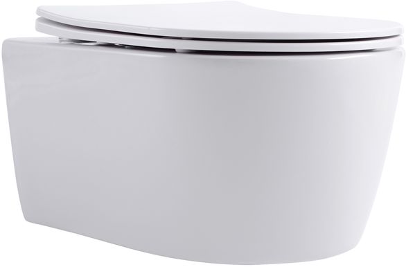 Унитаз подвесной Aquanet Smart SMART W каскадный керамика белый
