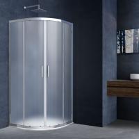 Душевой угол Vincea Alpha VSQ-3AL900MT четверть круга 90x90 стекла матовые, профиль хром