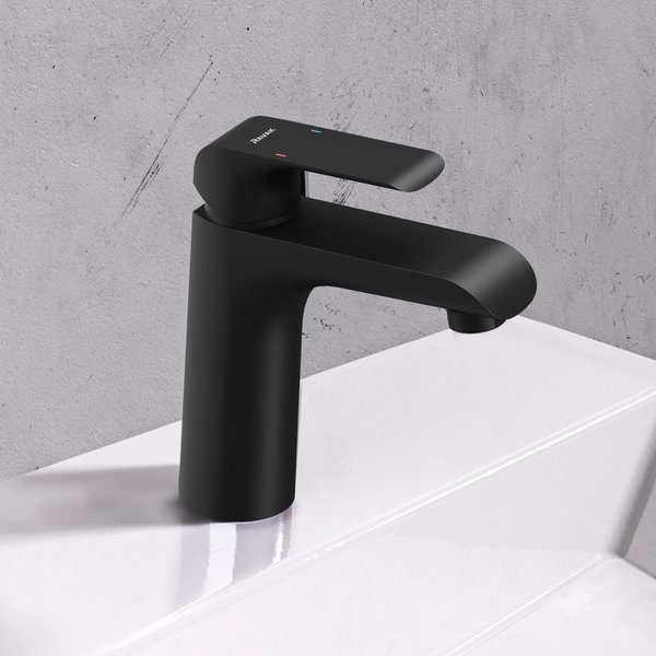 Смеситель для раковины Ravak Flat X070172 черный матовый