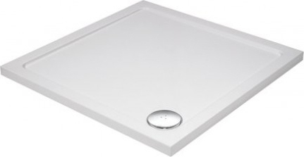 Душевой поддон низкий Cezares SMC TRAY-M-A-100-35-W квадратный стеклопластик 100x100 белый