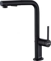 Смеситель для кухни Paulmark Neo Ne214419-401 без подключения к фильтру антрацит