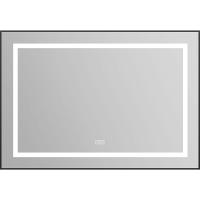 Зеркало с подсветкой BelBagno Kraft SPC-KRAFT-985-685-TCH-WARM-NERO 100x70 сенсор