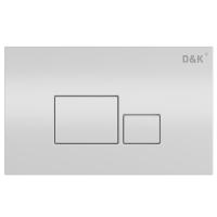 Кнопка смыва механическая D&amp;K Quadro DB1519016 цвет белый