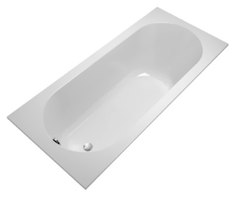 Композитные ванны Villeroy & Boch Oberon UBQ180OBE2V-01 180x80